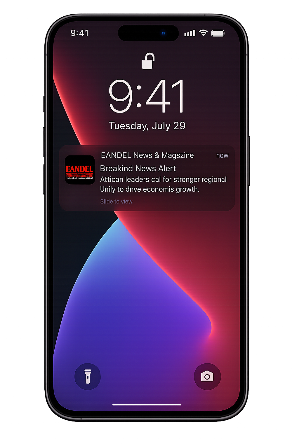 Eandel alerts and notifications